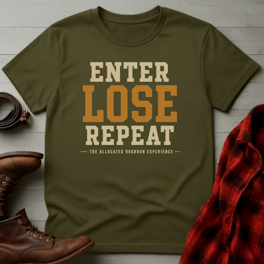 Enter Lose Repeat Allocated Bourbon T-Shirt