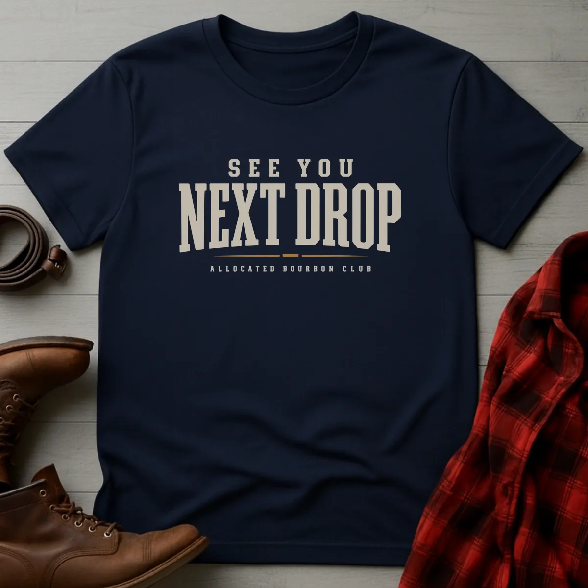 See You Next Drop Allocated Bourbon T-Shirt