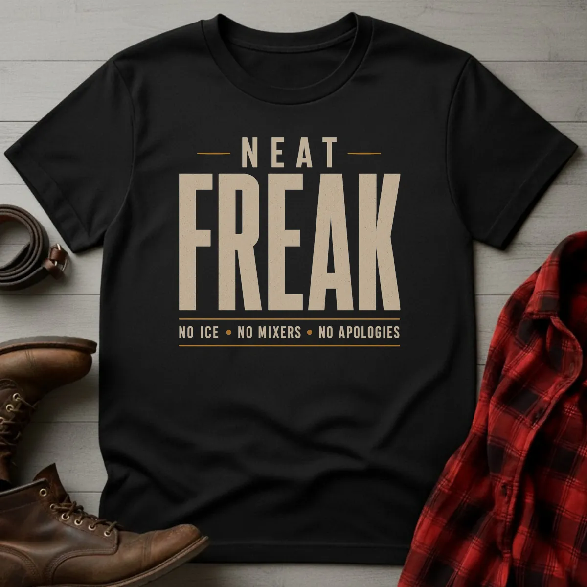 Neat Freak Typography T-Shirt