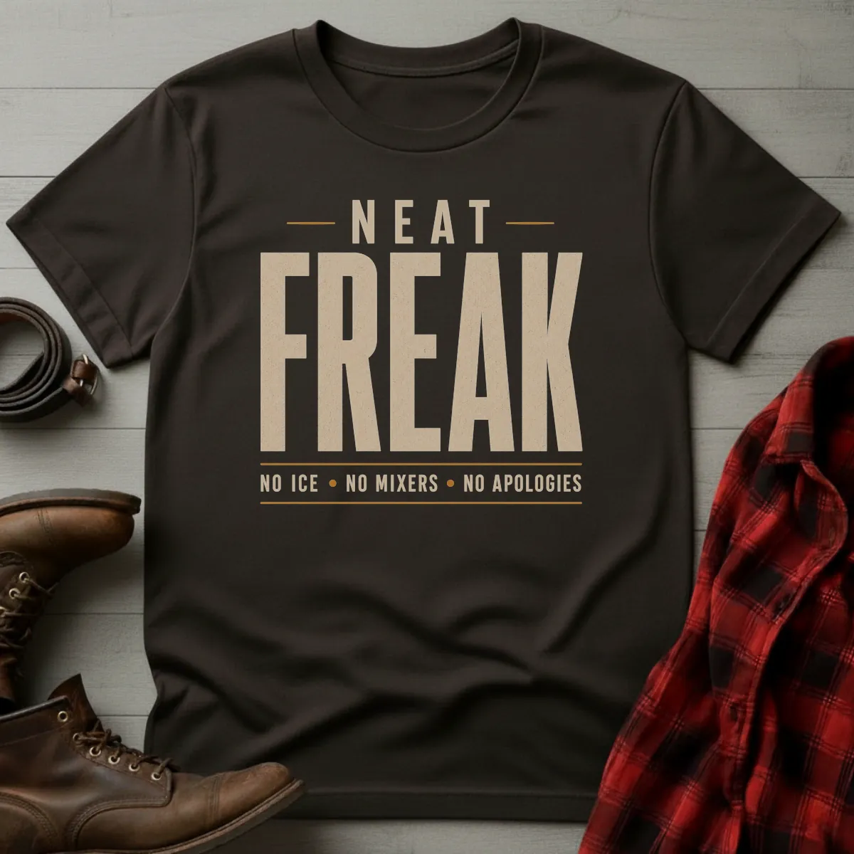 Neat Freak Typography T-Shirt