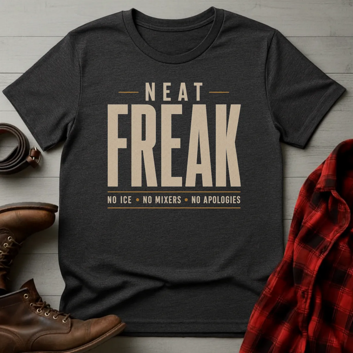 Neat Freak Typography T-Shirt