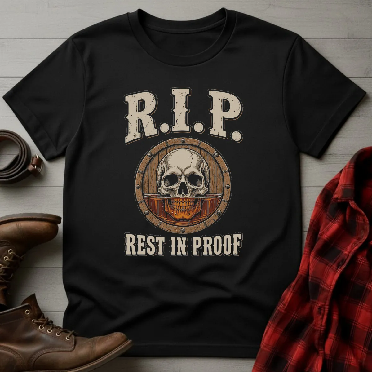 RIP Rest in Proof Bourbon T-Shirt