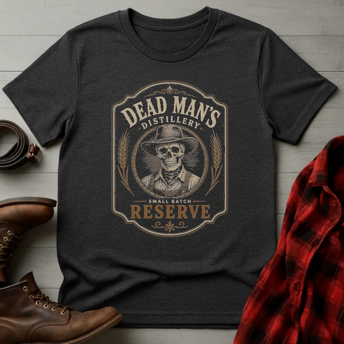 Dead Man's Distillery WhiskeyT-Shirt