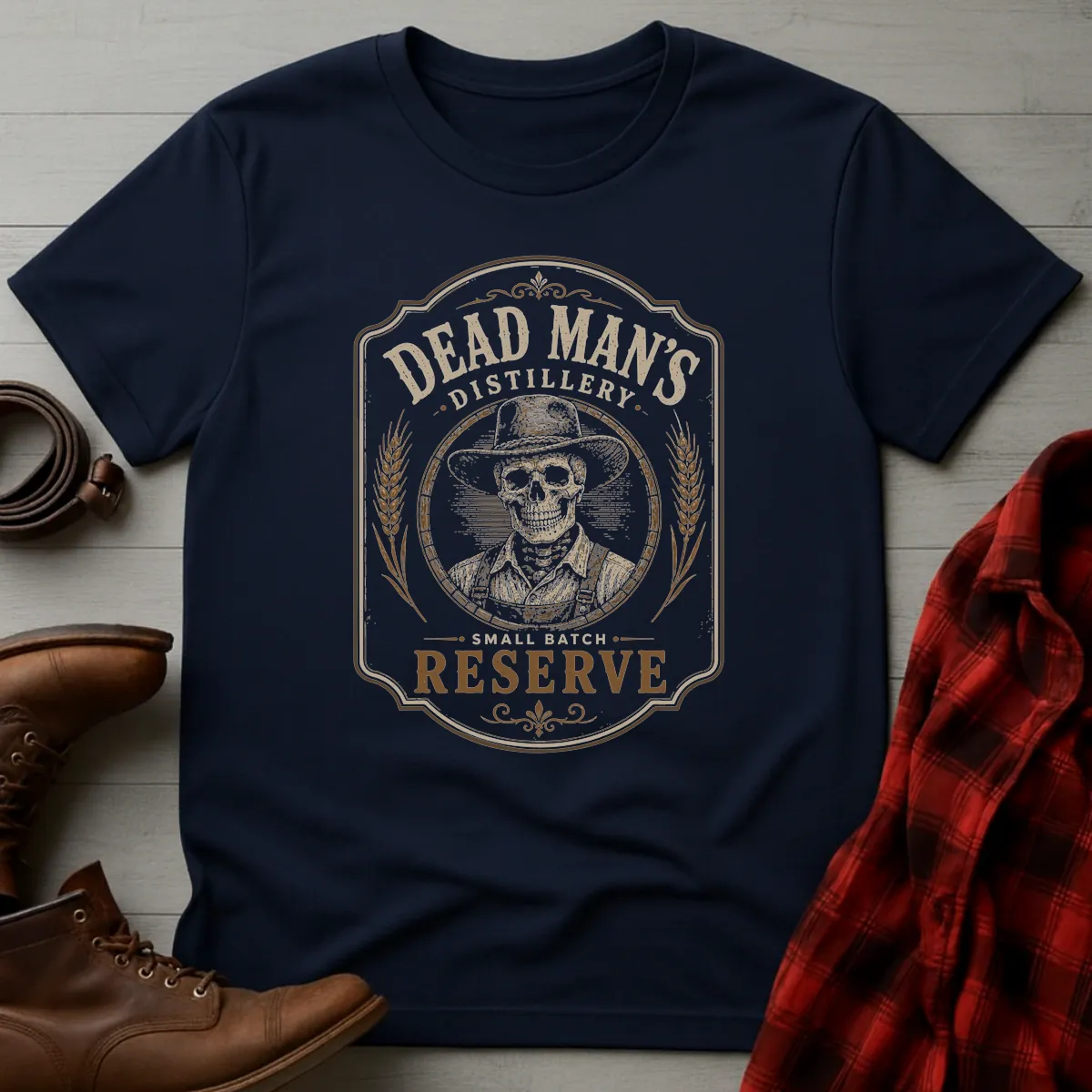 Dead Man's Distillery WhiskeyT-Shirt