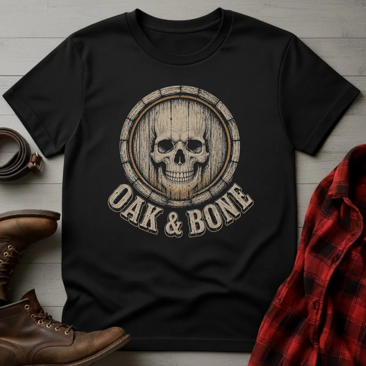 Oak & Bone Whiskey T-Shirt