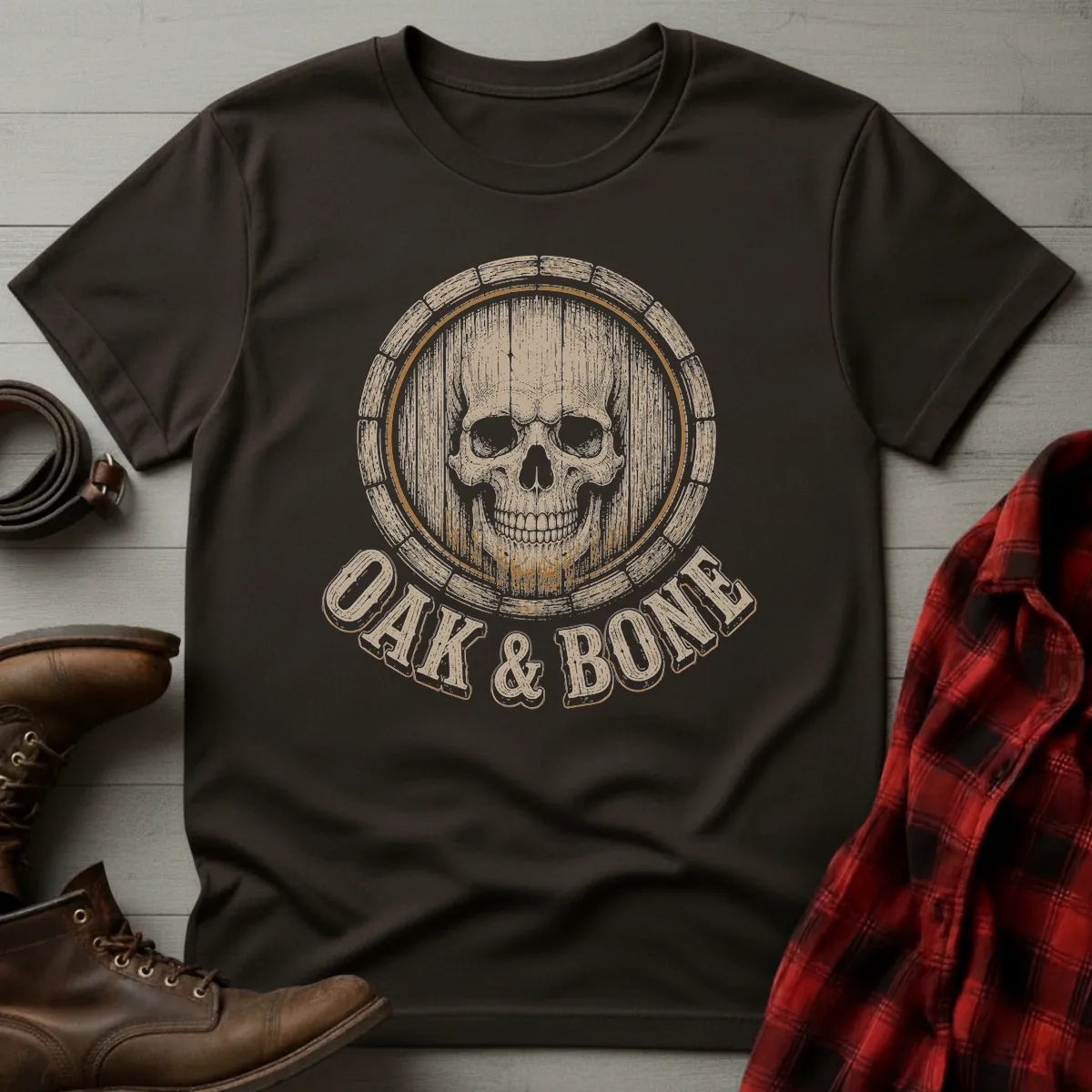 Oak & Bone Whiskey T-Shirt
