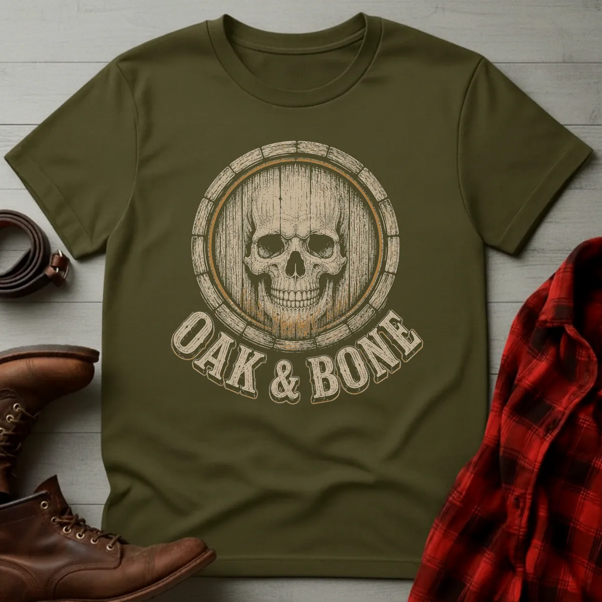 Oak & Bone Whiskey T-Shirt