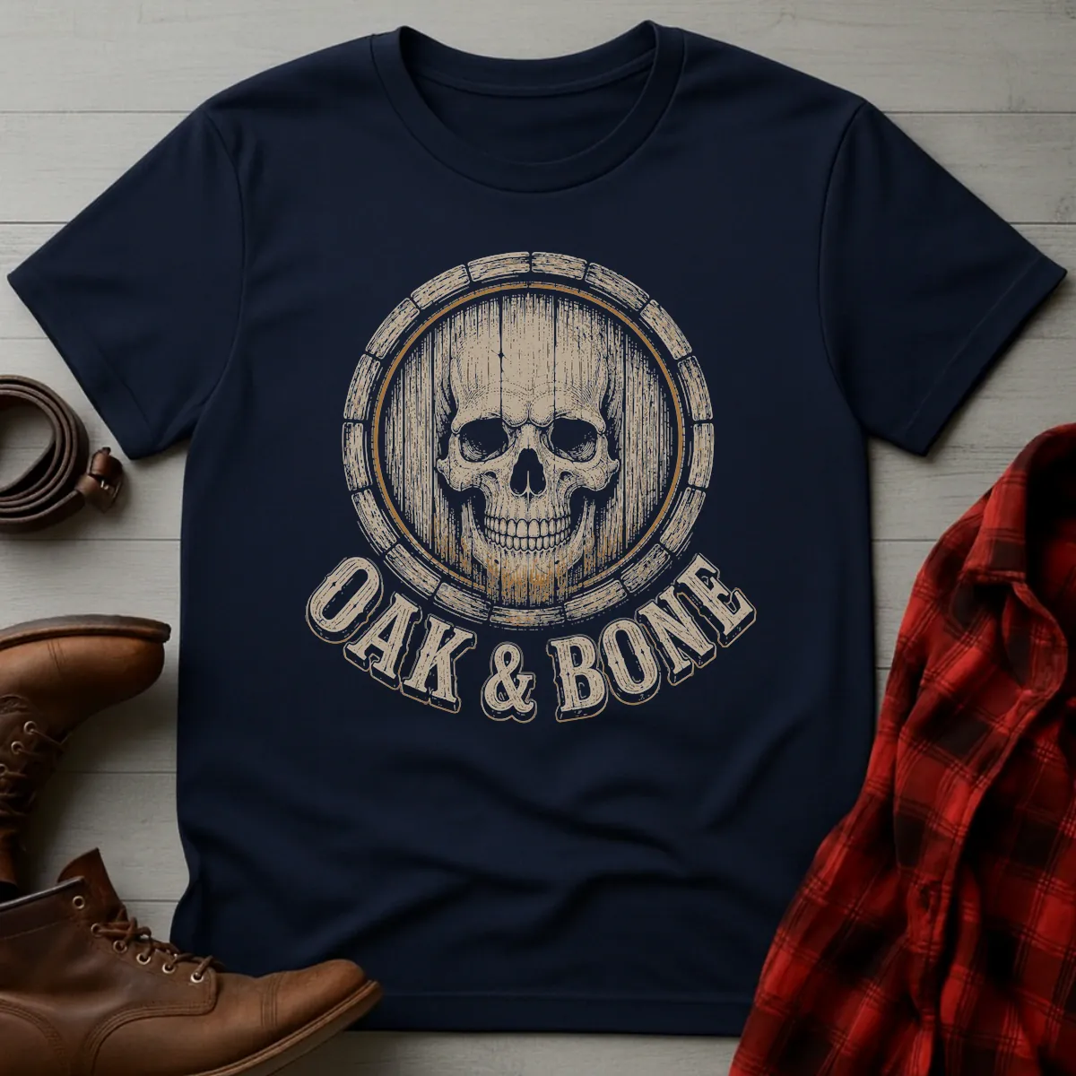 Oak & Bone Whiskey T-Shirt