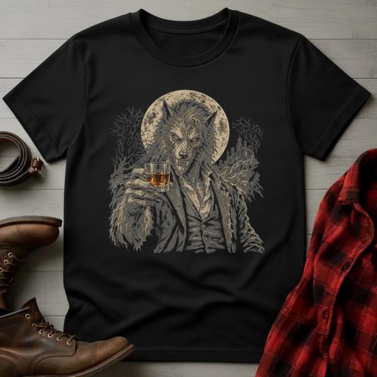 Whiskey Werewolf Toast T-Shirt