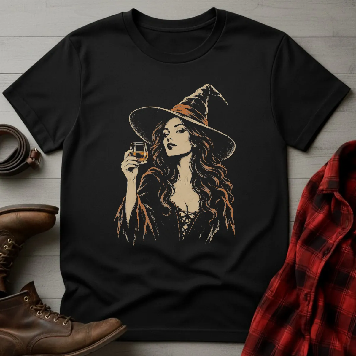 Whiskey Witch Toast T-Shirt