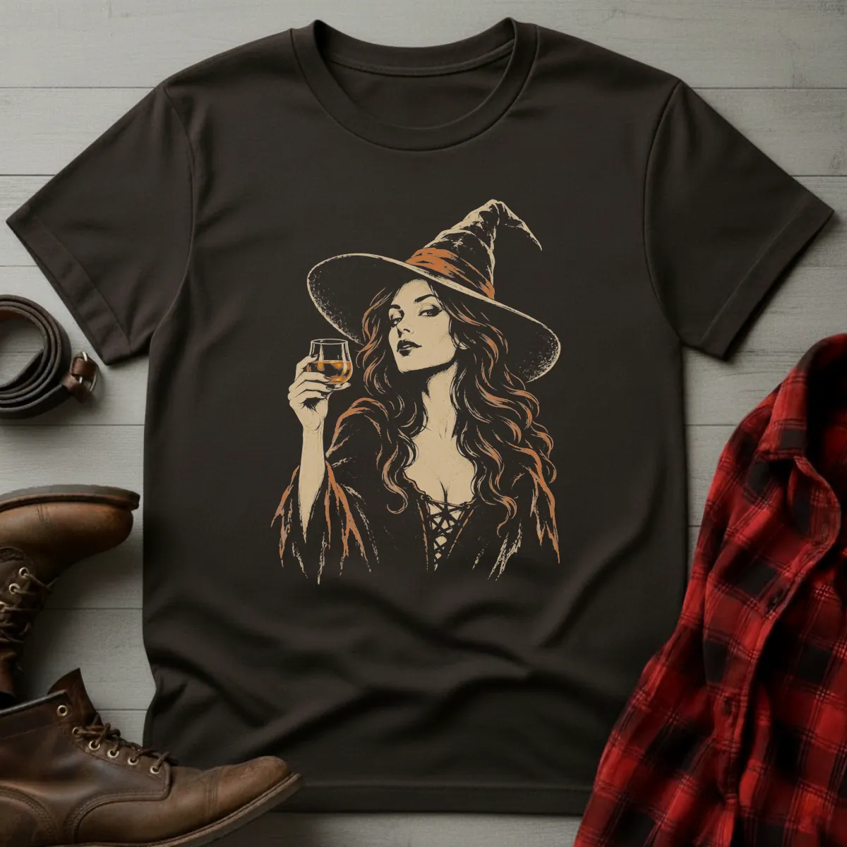 Whiskey Witch Toast T-Shirt