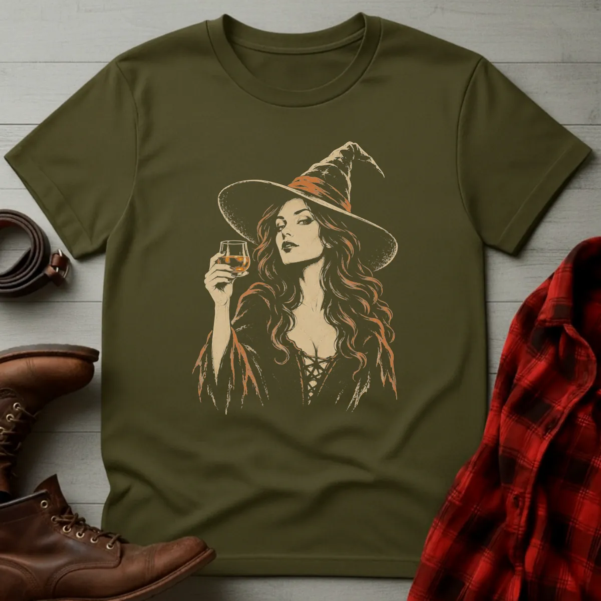 Whiskey Witch Toast T-Shirt