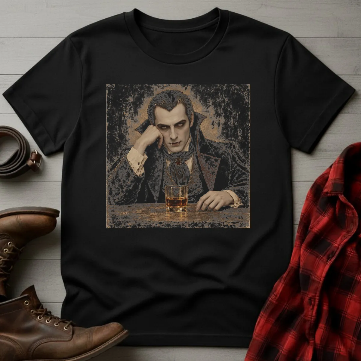 Whiskey Vampire Bar T-Shirt