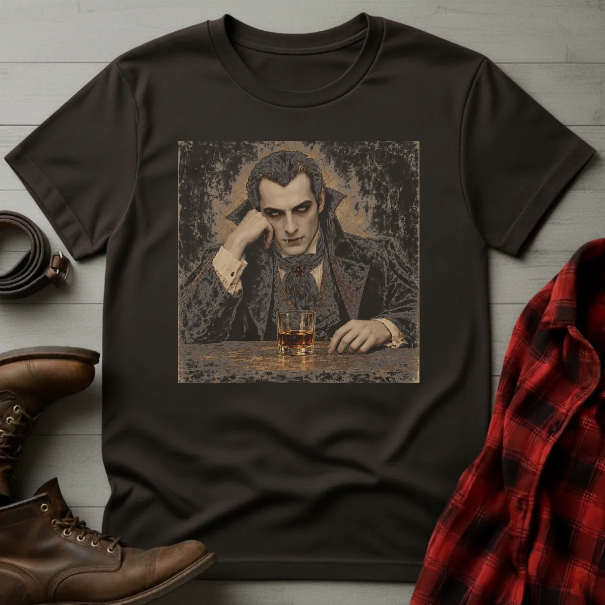 Whiskey Vampire Bar T-Shirt