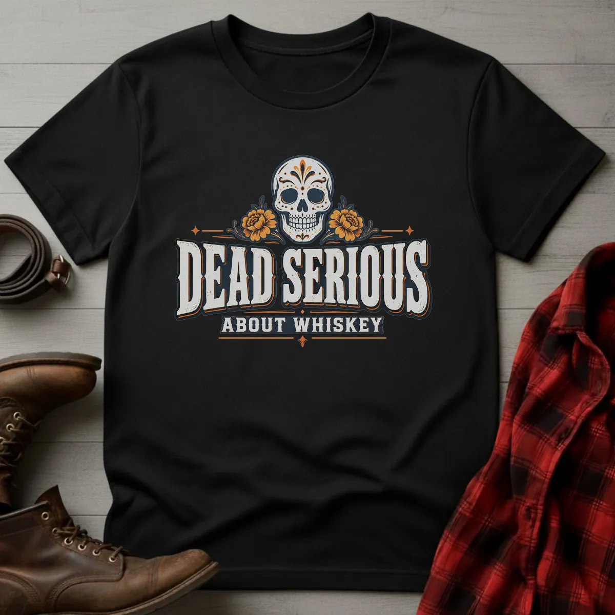 Dead Serious About Whiskey T-Shirt