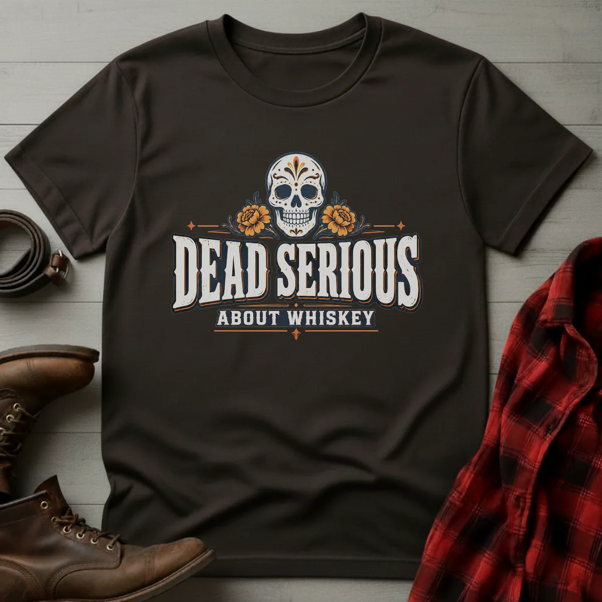Dead Serious About Whiskey T-Shirt