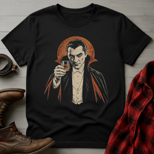 Whiskey Vampire Toast T-Shirt