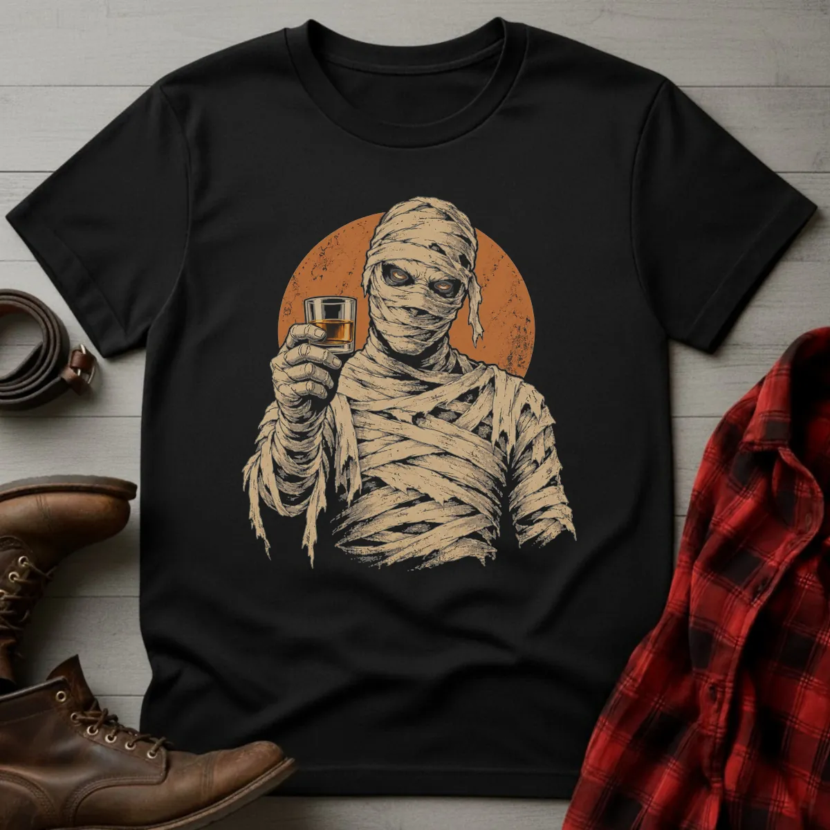 Whiskey Mummy Toast T-Shirt