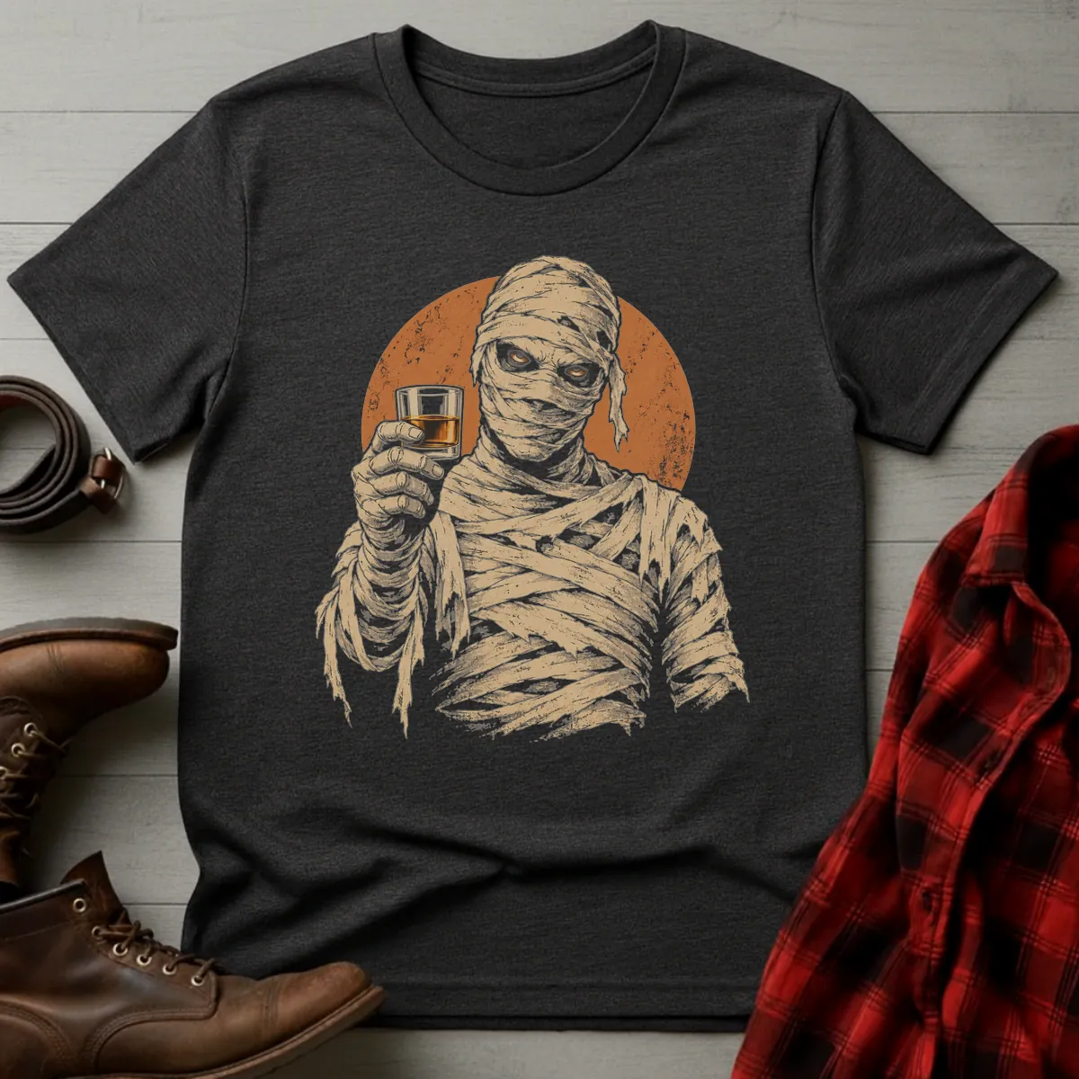 Whiskey Mummy Toast T-Shirt