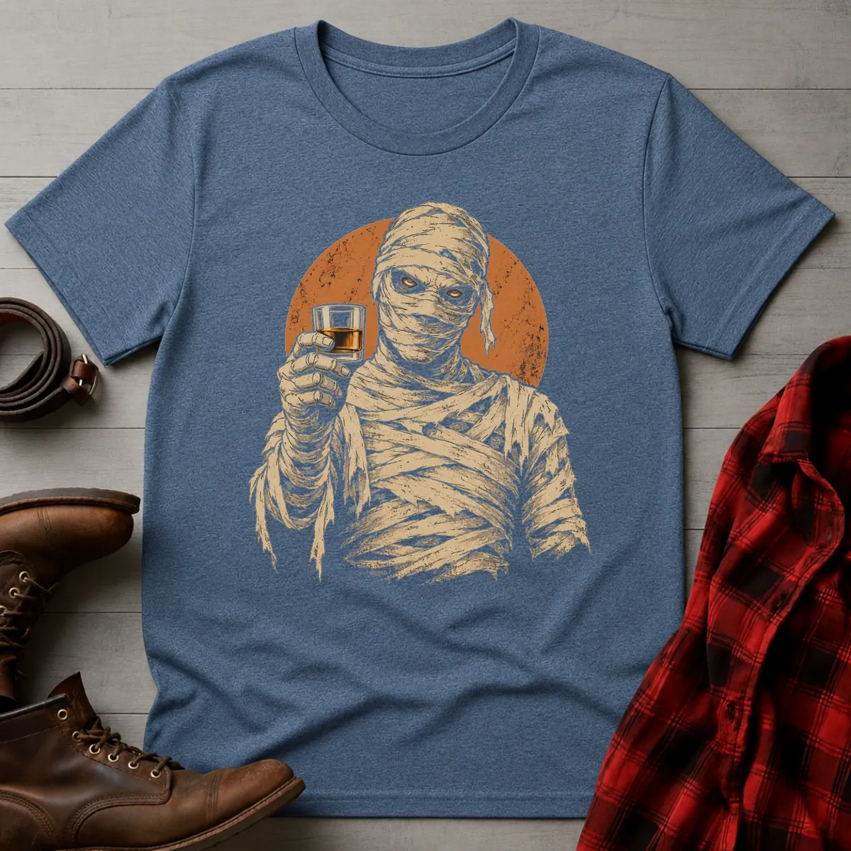 Whiskey Mummy Toast T-Shirt
