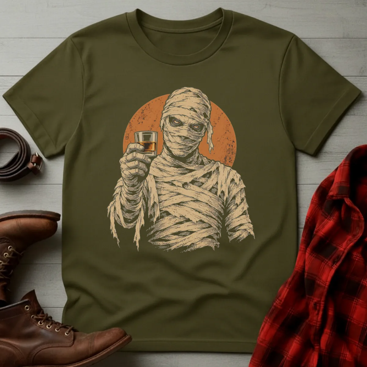 Whiskey Mummy Toast T-Shirt
