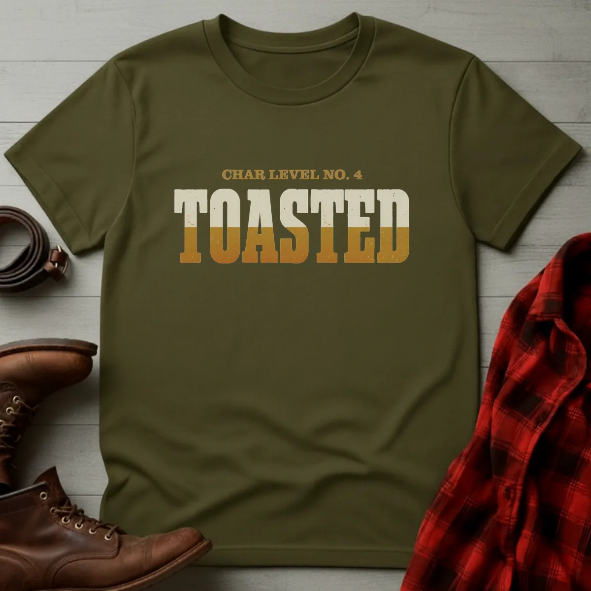 Char Level No. 4 Toasted Bourbon T-Shirt