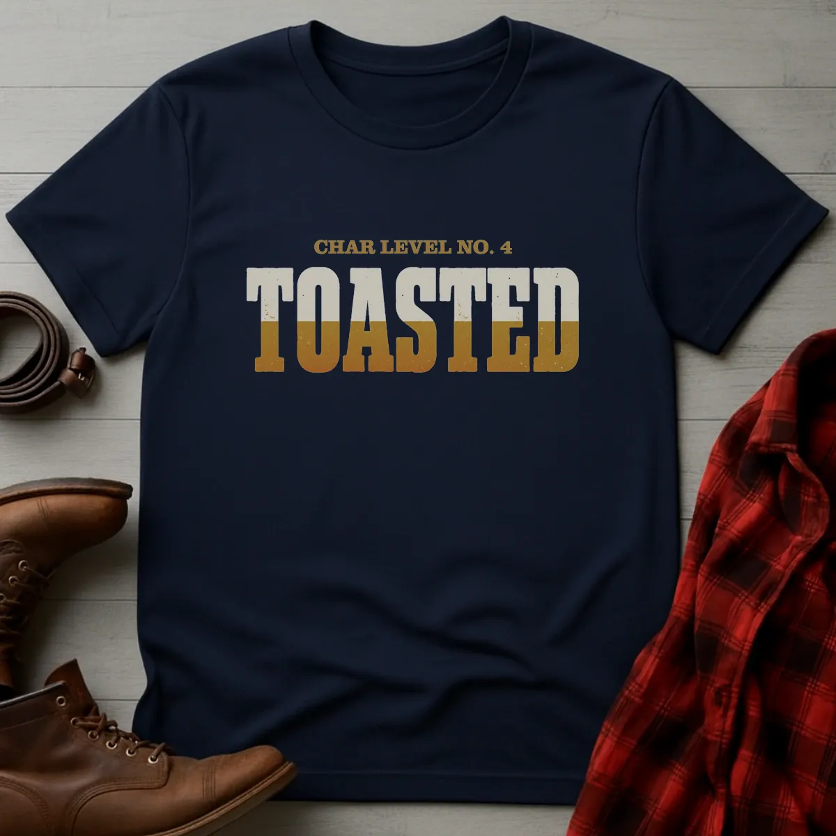 Char Level No. 4 Toasted Bourbon T-Shirt