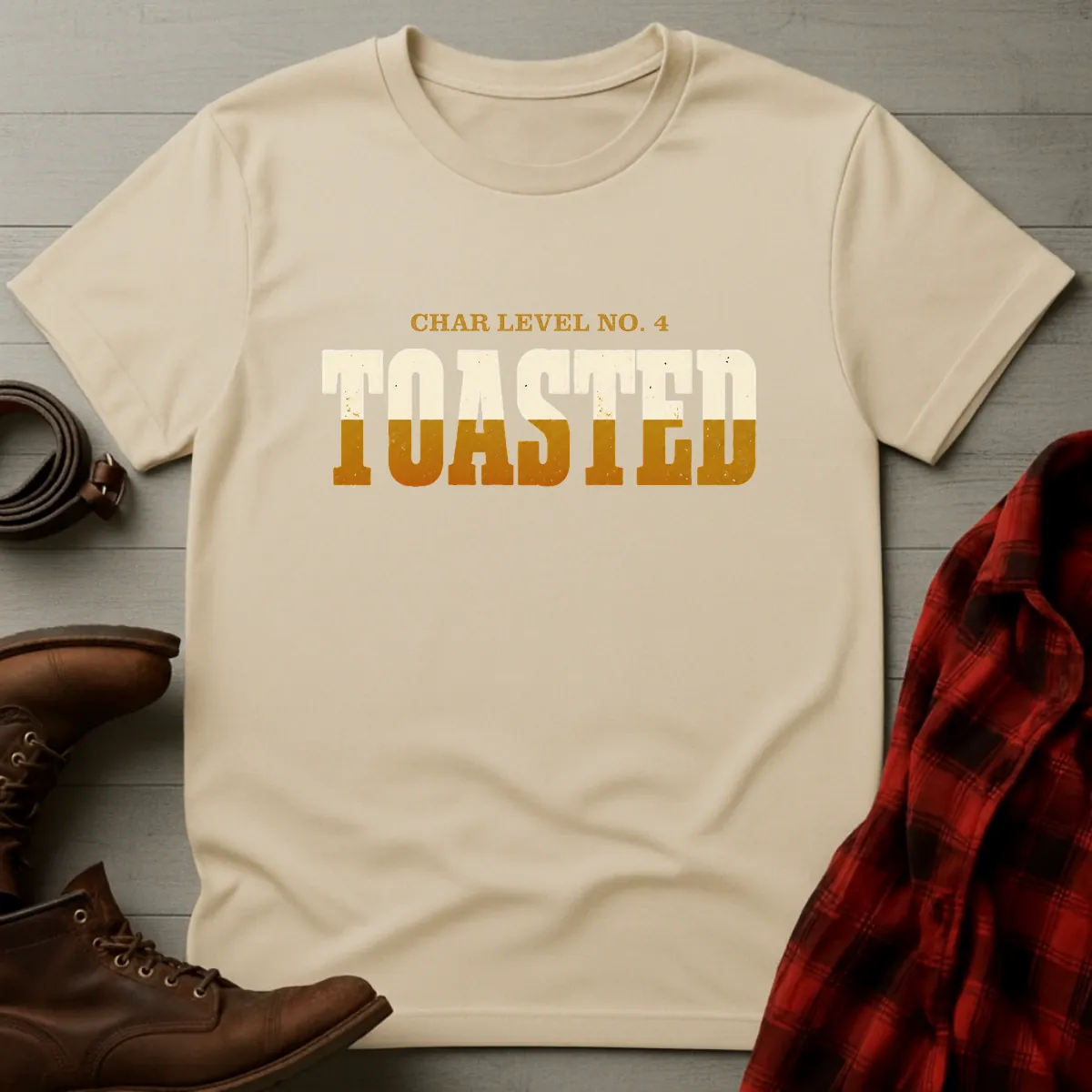 Char Level No. 4 Toasted Bourbon T-Shirt