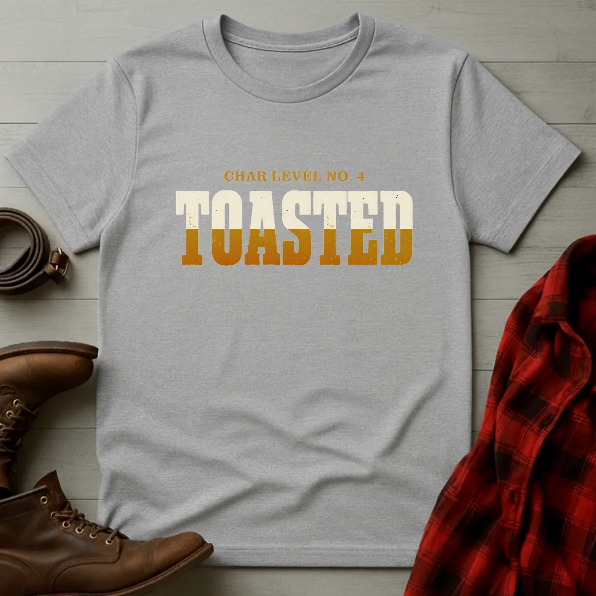 Char Level No. 4 Toasted Bourbon T-Shirt