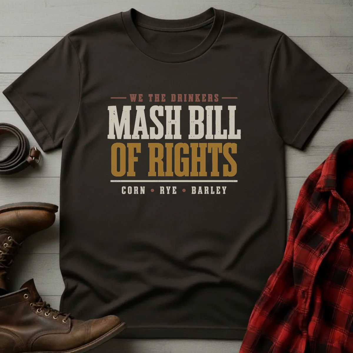 Mash Bill of Rights Whiskey T-Shirt