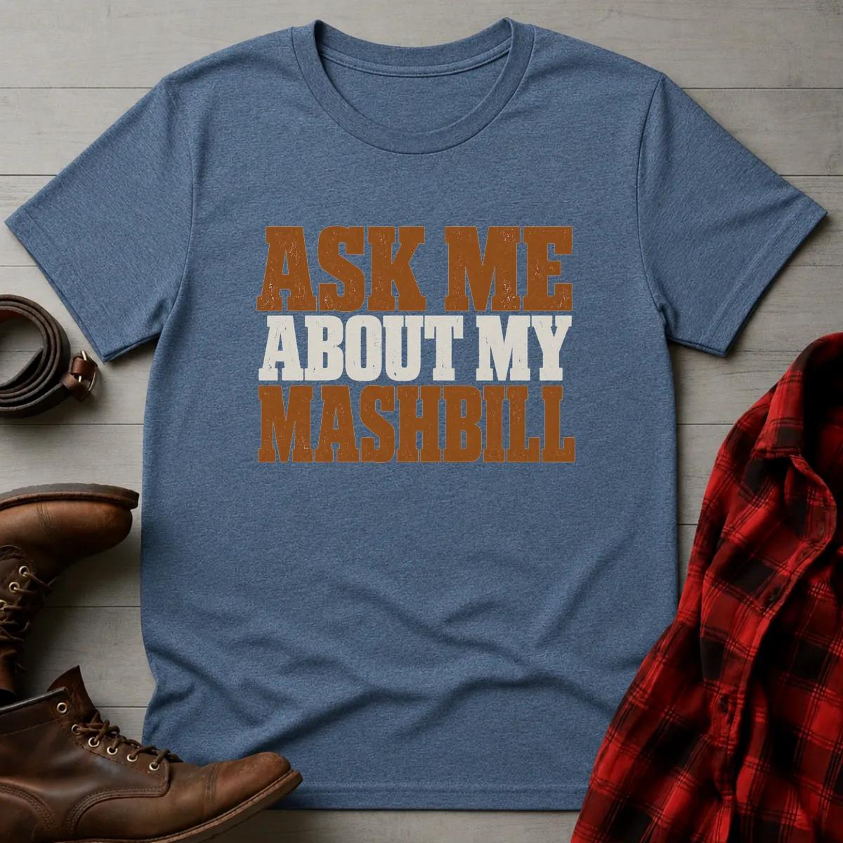 Ask Me About My Mashbill Whiskey T-Shirt