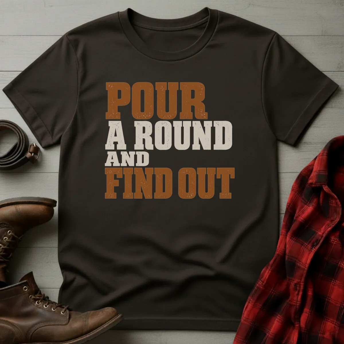 Pour A Round Whiskey T-Shirt