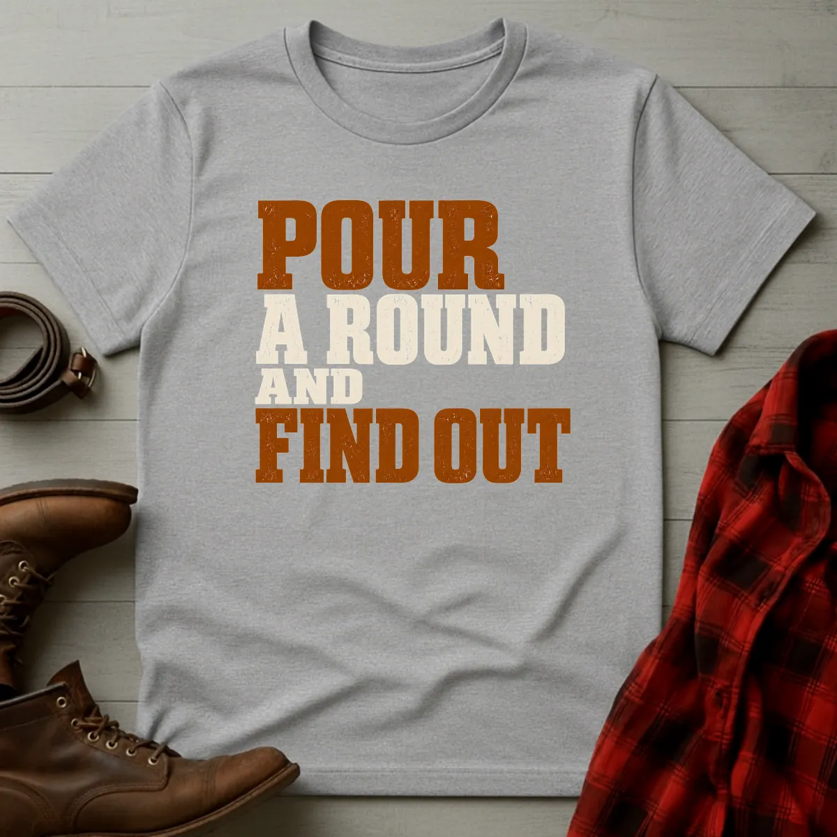 Pour A Round Whiskey T-Shirt