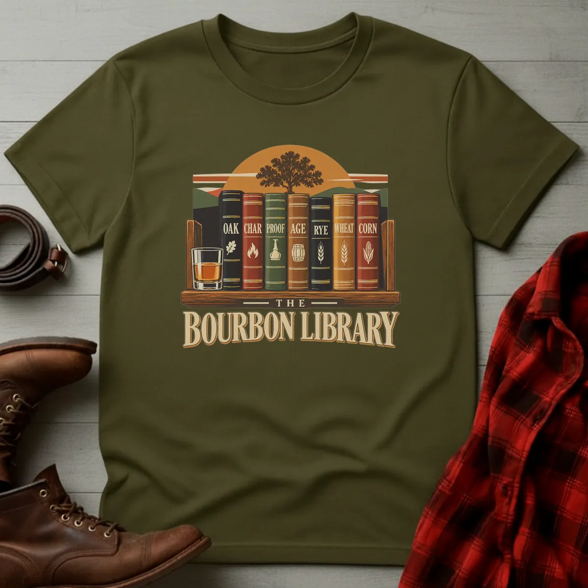 The Bourbon Library T-Shirt