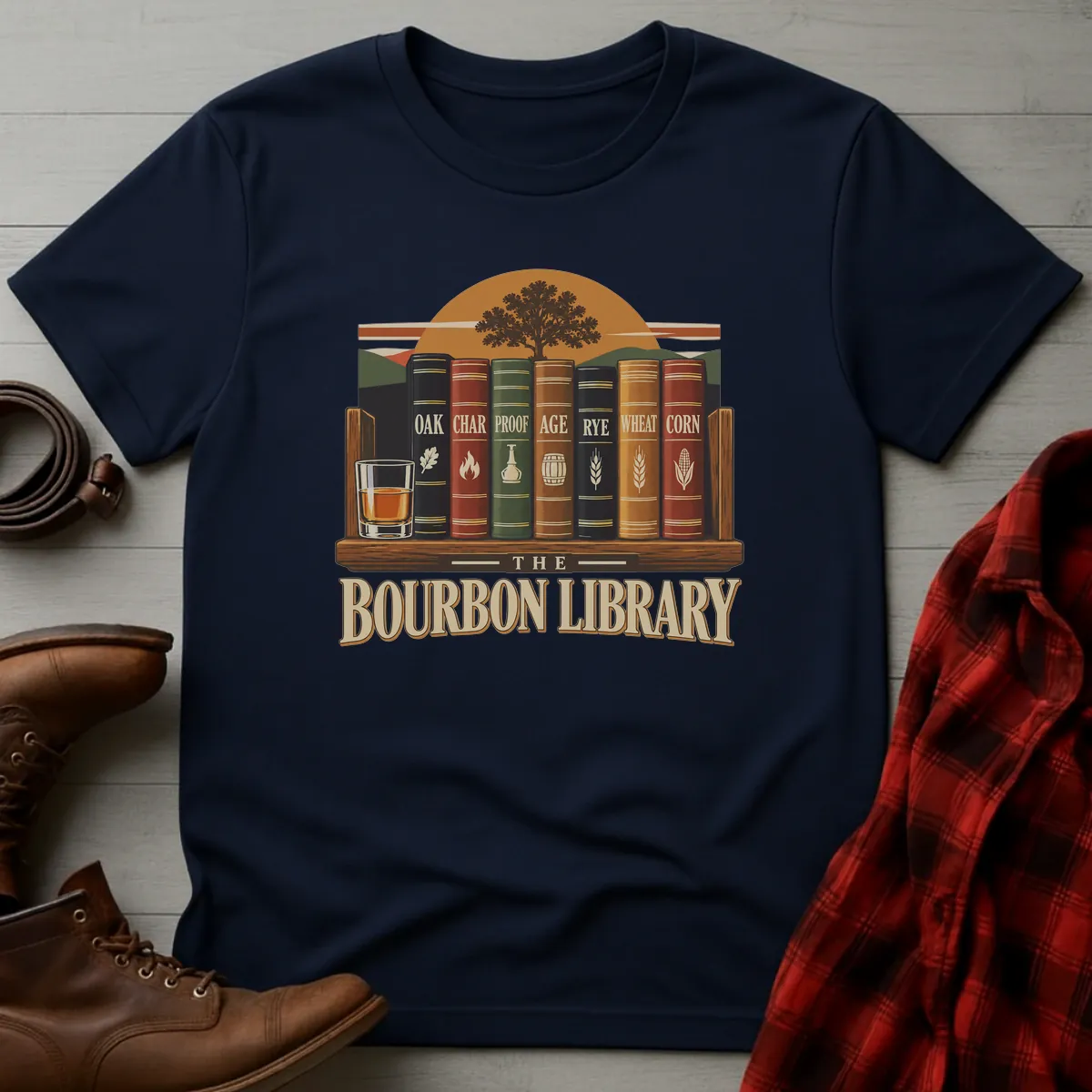 The Bourbon Library T-Shirt