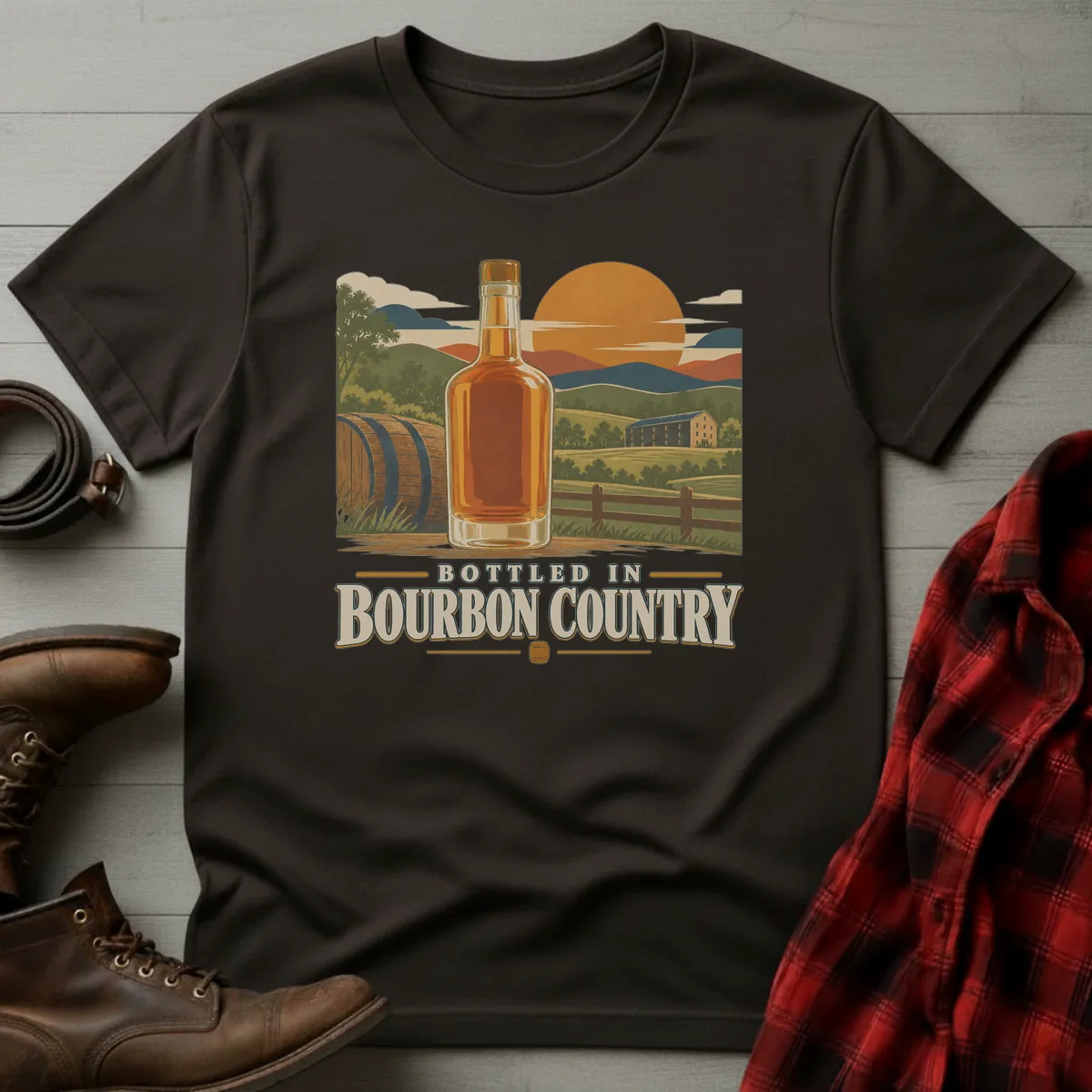Bottled in Bourbon Country T-Shirt