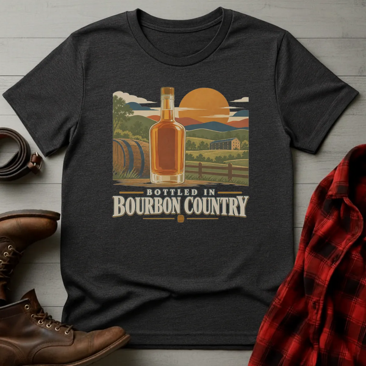 Bottled in Bourbon Country T-Shirt