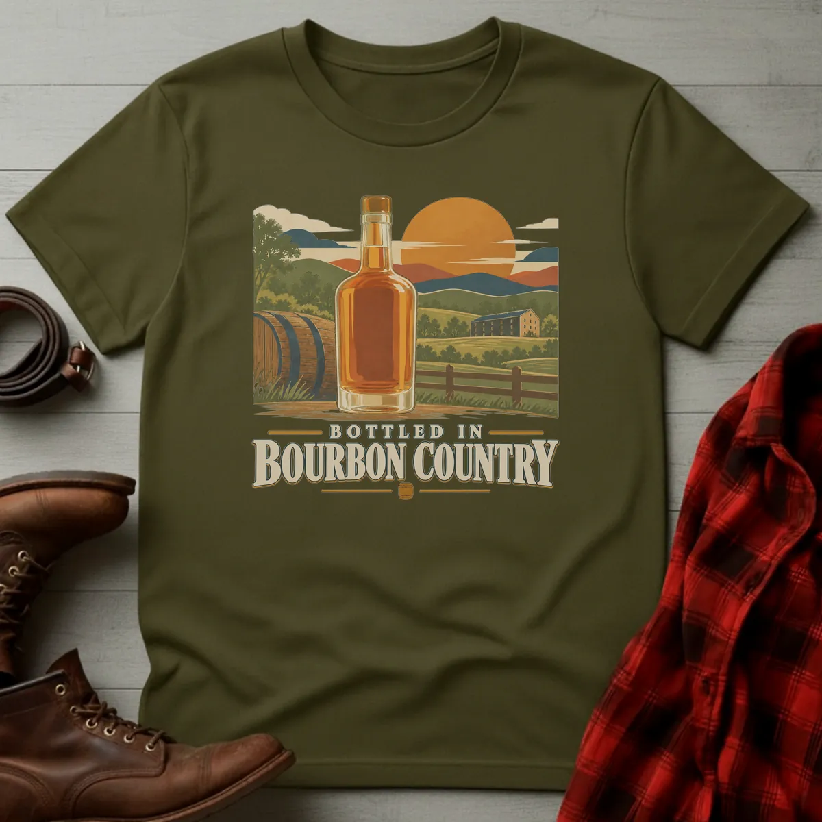 Bottled in Bourbon Country T-Shirt