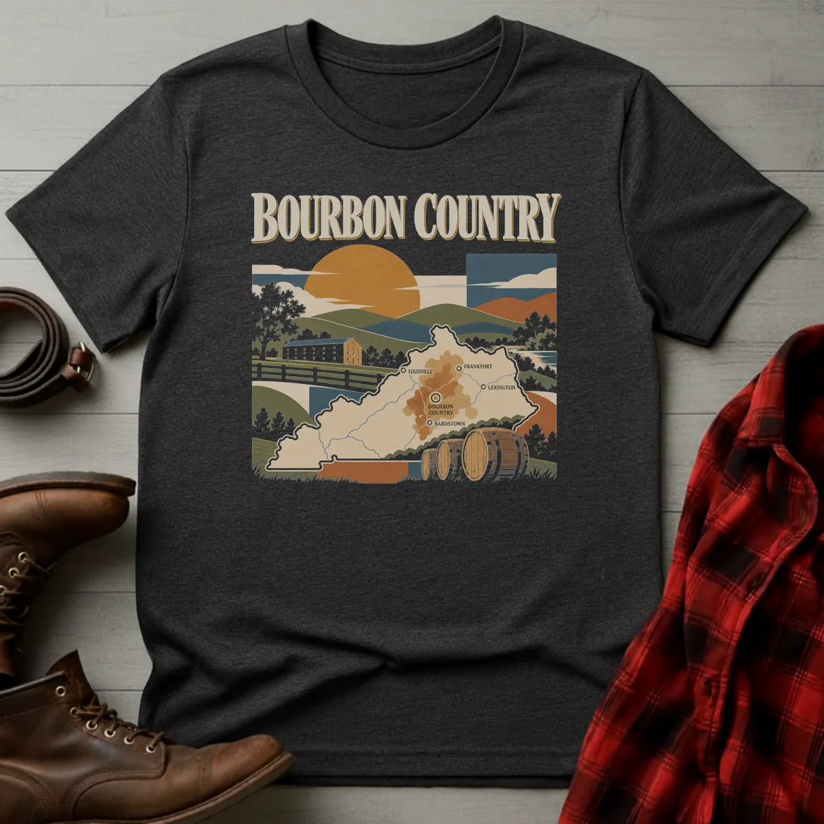 Bourbon Country Kentucky T-Shirt
