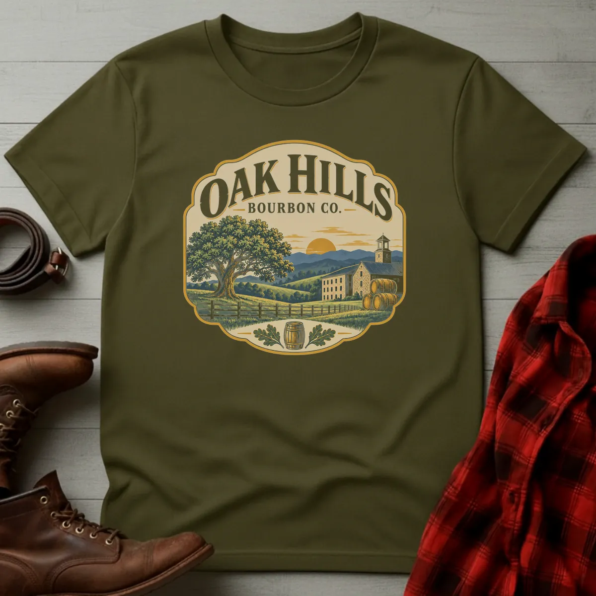 Oak Hills Bourbon Co. T-Shirt