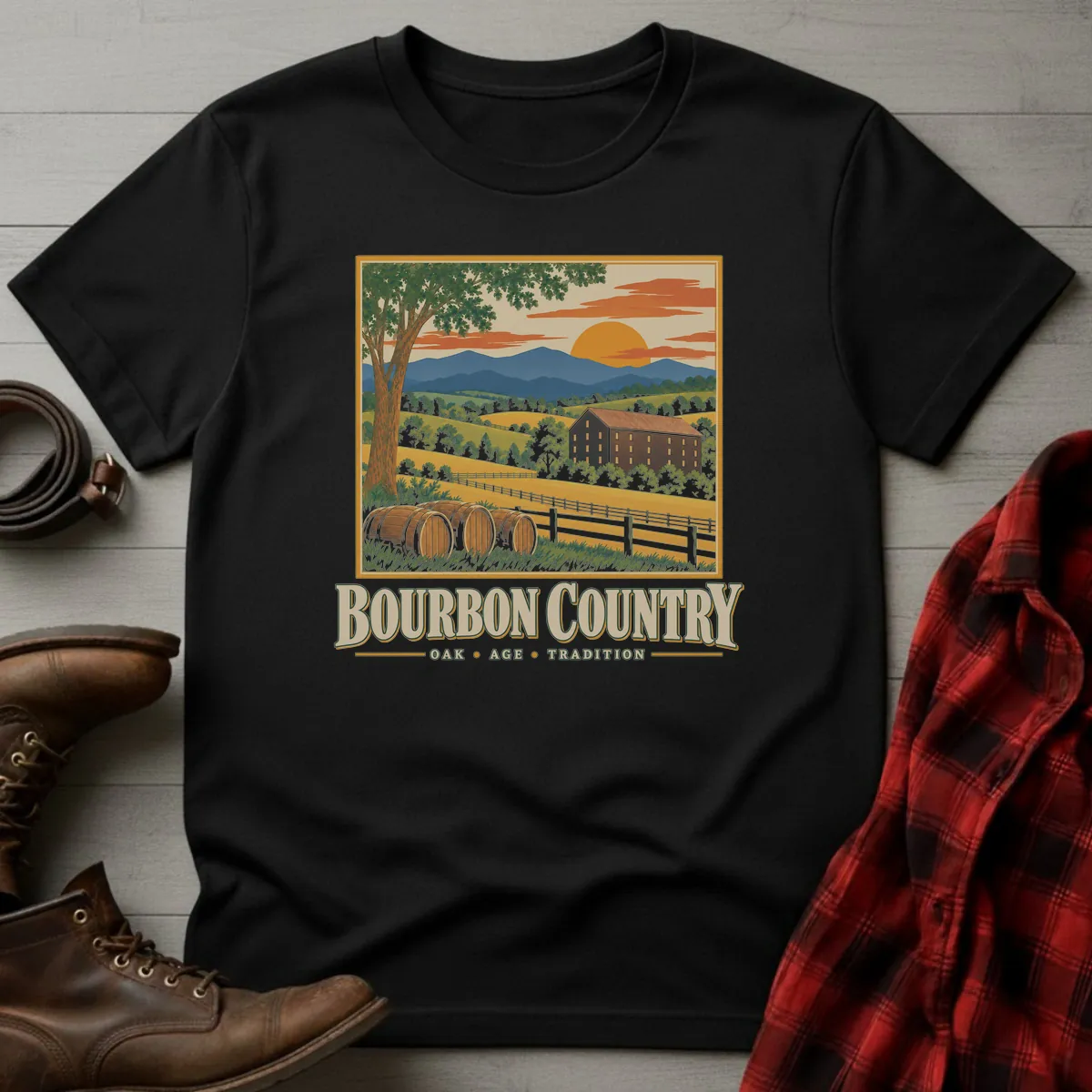 Bourbon Country Oak Age Tradition T-Shirt