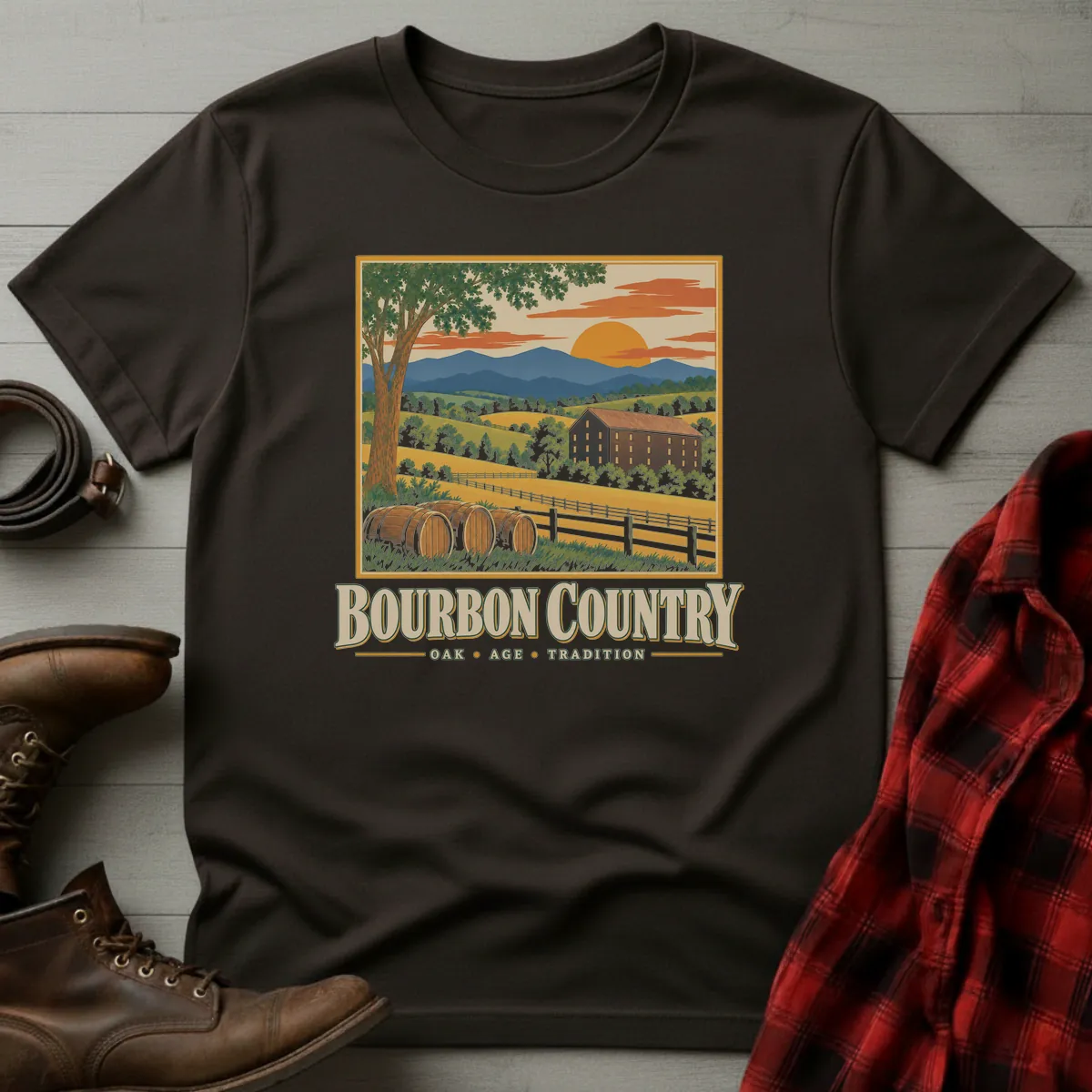 Bourbon Country Oak Age Tradition T-Shirt
