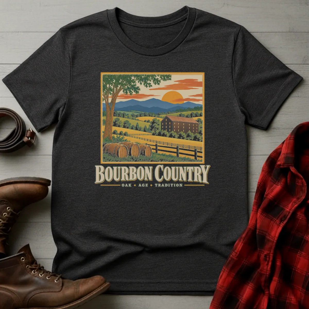 Bourbon Country Oak Age Tradition T-Shirt