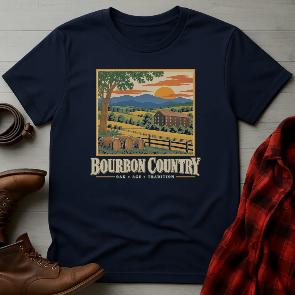 Bourbon Country Oak Age Tradition T-Shirt