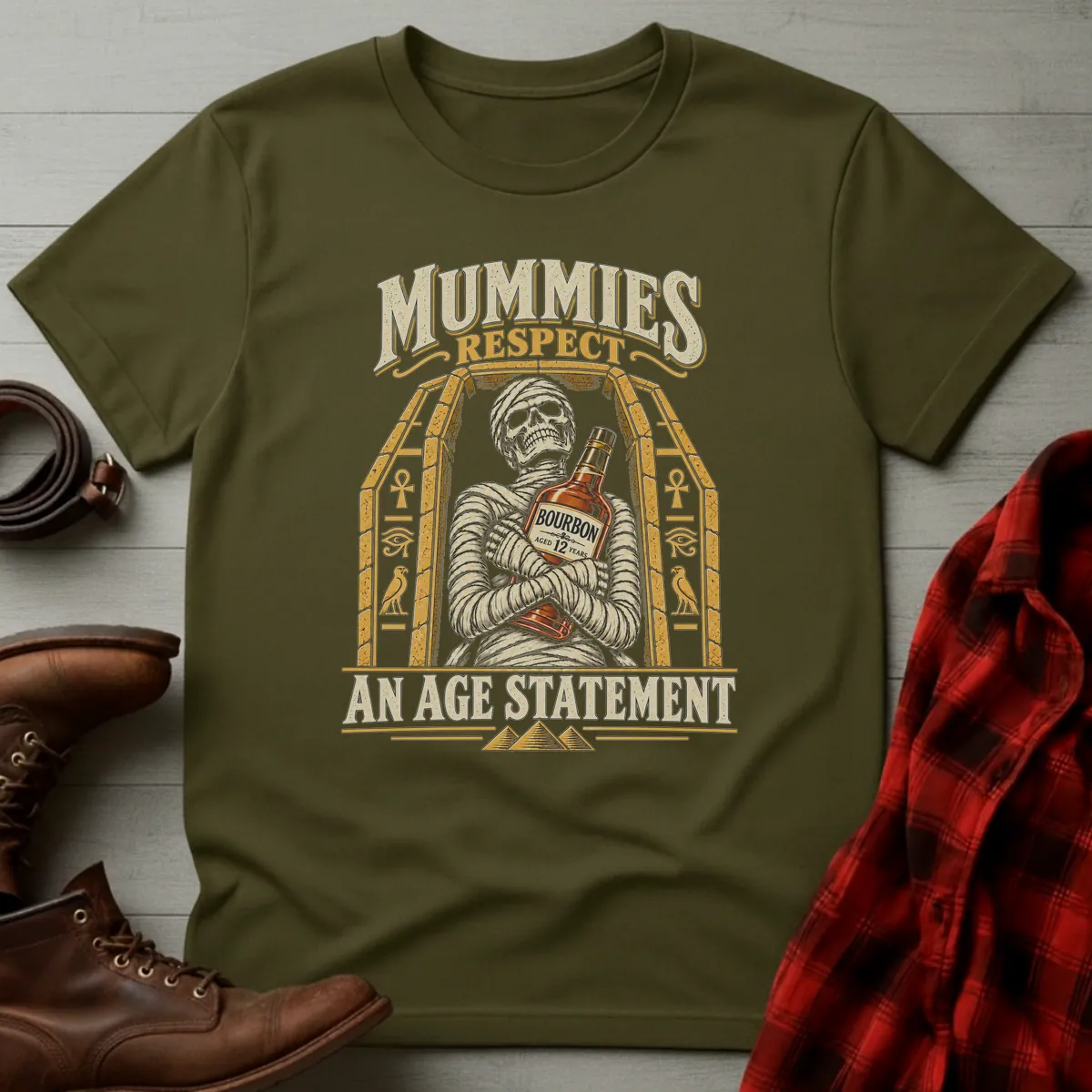 Mummies Age Statement Bourbon T-Shirt