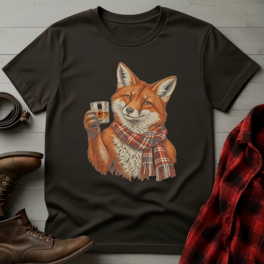 Fox Whiskey Toast T-Shirt