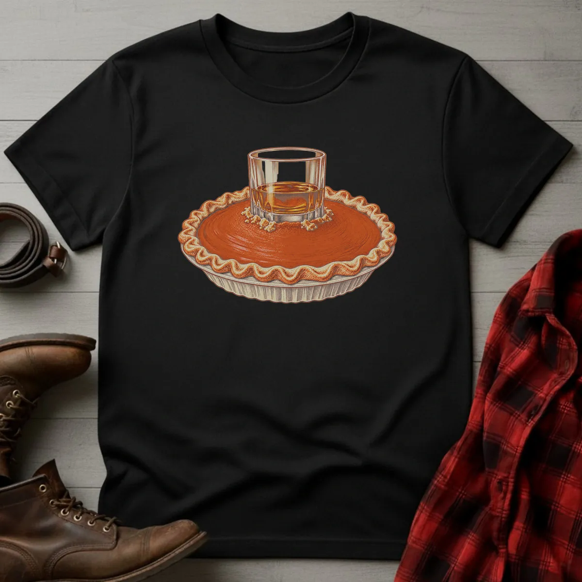 Pumpkin Pie Whiskey T-Shirt