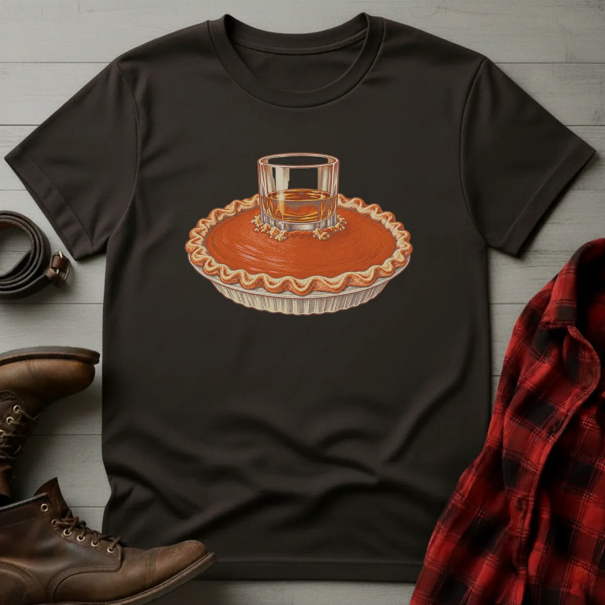 Pumpkin Pie Whiskey T-Shirt