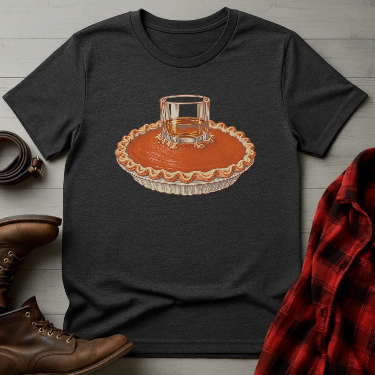 Pumpkin Pie Whiskey T-Shirt