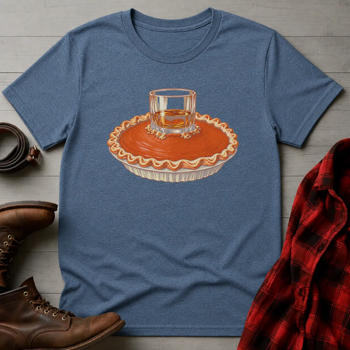 Pumpkin Pie Whiskey T-Shirt